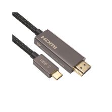 Кабель мультимедийный USB-C to HDMI 2.0m Cabletime (CA914258)