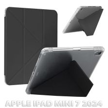 Чохол до планшета BeCover Ultra Slim Origami Transparent Apple iPad Mini 7 2024 Black (712934)