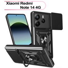 Чехол для мобильного телефона BeCover Military Xiaomi Redmi Note 14 4G Black (713451) Чехол для мобильного телефона BeCover Military Xiaomi Redmi Note 14 4G Black (713451)