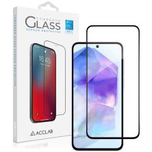 Стекло защитное ACCLAB Full Glue Samsung A55 Black (1283126588839)