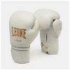 Боксерские перчатки Leone GN059W White/Gold 14 унцій (GN059W_White_14oz) - Изображение 1