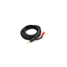Кабель мультимедійний 3.5mm M to 2xRCA M 5.0m black Voltronic (YT-3.5(M)/2хRCA(M)-5.0Cu) Кабель мультимедійний 3.5mm M to 2xRCA M 5.0m black Voltronic (YT-3.5(M)/2хRCA(M)-5.0Cu)