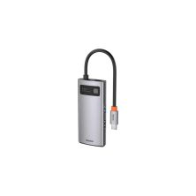 Концентратор Baseus USB-C 4-in-1 3xUSB 3.0 + RJ45 1000Mbps gray (WKWG070113) Концентратор Baseus USB-C 4-in-1 3xUSB 3.0 + RJ45 1000Mbps gray (WKWG070113)