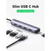 Концентратор Ugreen USB-C to 4xUSB 3.0 + HDMI CM417 gray (20197) - Зображення 2