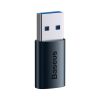 Переходник USB 3.1 M to USB-C F blue Baseus (ZJJQ000103) - Изображение 1