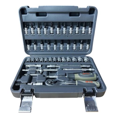 Набір інструментів GTM 46шт. 1/4 4-14мм, кейс (GTS-046)
