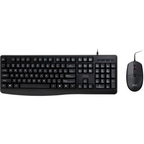 Комплект AOC KM170B USB UA Black (KM170B/97)