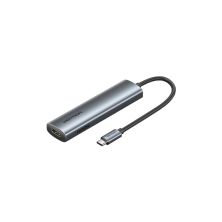 Концентратор VENTION USB-C 5-in-1 HDMI + USB 3.0 + USB 2.0 + USB-C 2.0 + PD 100W (TGLHB)