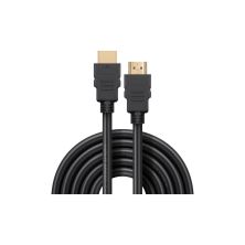 Кабель мультимедийный HDMI M to HDMI M 2.0m V1.4 black Defender (87336)