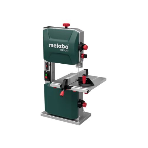 Ленточная пила Metabo BAS 261 Precision, 400W, ВхШ реза 103x245мм, скорость реза 735м/мин, стол 328x335мм (619008000)