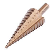 Свердло Alloid Pro, ступеневе, по металу, кобальтове, Р6М5К5, 4–30мм (SD-0430)