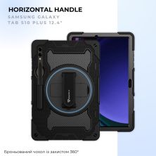 Чехол для планшета BeCover Horizontal handle Samsung Galaxy Tab S10 Plus (SM-X820/SM-X826) 12.4 Black (716002)