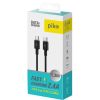 Дата кабель USB Type-C to Type-C 1.2m CB-TT11 black Piko (1283126504105) - Зображення 1