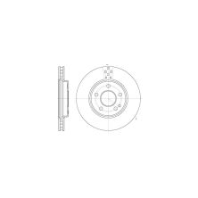 Гальмівний диск REMSA 61029.10