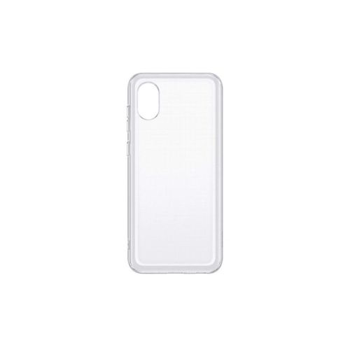 Чехол для мобильного телефона Samsung A03 Soft Clear Cover Transparent (EF-QA032TTEGRU)