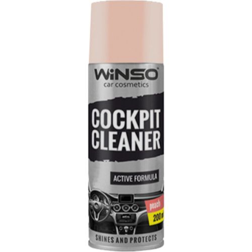 Автополіроль WINSO Cockpit Cleaner (персик) 200мл (820280)