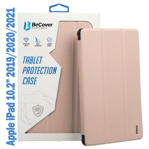 Чехол для планшета BeCover Tri Fold Soft TPU Silicone Apple iPad 10.2 2019/2020/2021 Pink (708516)