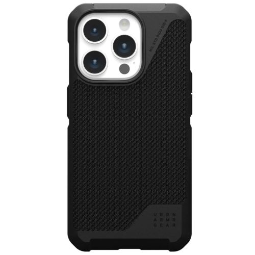 Чехол для мобильного телефона UAG Apple iPhone 15 Pro Max Metropolis LT Magsafe, Kevlar Black (114297113940)