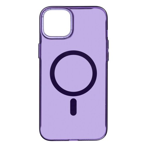 Чохол до мобільного телефона Armorstandart Y23 MagSafe Apple iPhone 15 Plus Transparent Purple (ARM68337)