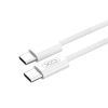 Дата кабель USB-C to USB-C NB-Q259 60W White XO (XO-NB-Q259-WH) - Зображення 2
