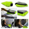 Автомобильная салфетка ColorWay Перчатка из микрофибры для мытья и полировки автомобиля, двухсторонняя (CW-2417) - Изображение 3