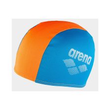 Шапка для плавання Arena Polyester II JR 002468-730 блакитний, помаранчеви (3468336218143)