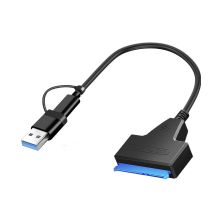 Адаптер USB3.0 Type-A/C HDD 2,5 SATA II/III / SSD Dynamode (DM-AD-SATA-U3)