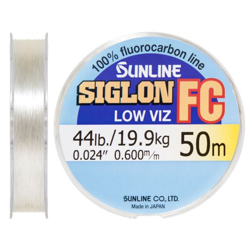 Флюорокарбон Sunline SIG-FC 50м 0.600мм 19.9кг поводковый (1658.01.49)