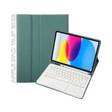 Чехол для планшета BeCover Keyboard+TouchPad Apple iPad 10.9 2022 Dark Green (712377)