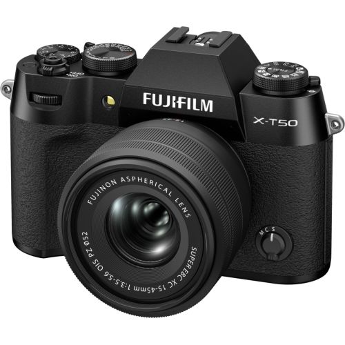Цифровой фотоаппарат Fujifilm X-T50 + XC 15-45mm F3.5-5.6 Kit Black (16828741)