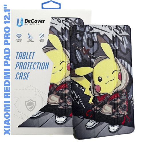 Чохол до планшета BeCover Smart Case Xiaomi Redmi Pad Pro 12.1'''' Pikachu (713009)