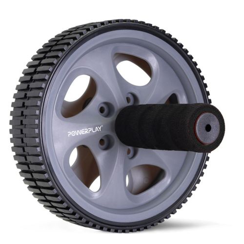 Ролик для пресса PowerPlay Exercise Wheel Сірий (PP_4345)