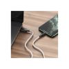 Дата кабель USB 2.0 AM to Lightning 1.0m 2.4A silicone BX42 white BOROFONE (6931474736734) - Изображение 3