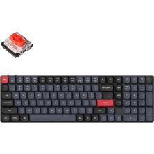 Клавиатура Keychron K17 PRO Gateron MX 2.0 Red White Led QMK Wireless/Bluetooth/USB-А UA Black (K17P-A1-UA)