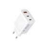 Зарядний пристрій XO L117 2xUSB-C PD45W + 1xUSB-A QC3.0 White (L117.white) - Зображення 2