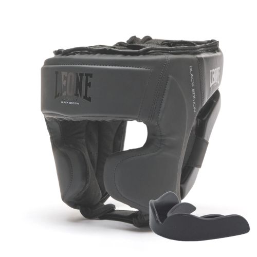 Боксерський шолом Leone CS435 BLACK Edition M (CS435_Black_M)