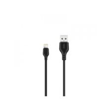 Дата кабель USB 2.0 AM to Lightning 1.0m 2.1A black XO (NB36-L-1-BK)