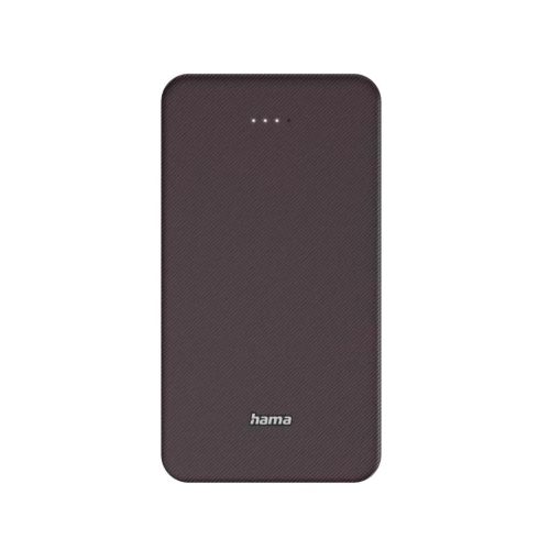 Батарея универсальная Hama 20000mAh, 15W/5V/3A, USB-C, USB-A, plum (00201715)