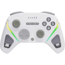 Геймпад Ajazz GP100 2.4G/BT/USB Switch/PC/iOS/Android RGB White (GP100-W)