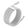 Дата кабель USB 2.0 AM to Lightning 1.5m 20W Simple WisdomKit (2PCS) white Baseus (TZCATLZJ-02) - Изображение 2