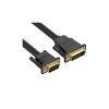 Кабель мультимедийный DVI M to VGA M 1.5m 24+1pin black Vention (EABBG) - Изображение 1