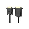 Кабель мультимедийный DVI M to VGA M 1.5m 24+1pin black Vention (EABBG) - Изображение 3