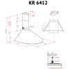 Вытяжка кухонная Perfelli KR 6412 I LED - Изображение 4