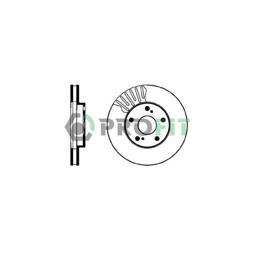 Тормозной диск Profit 5010-0501