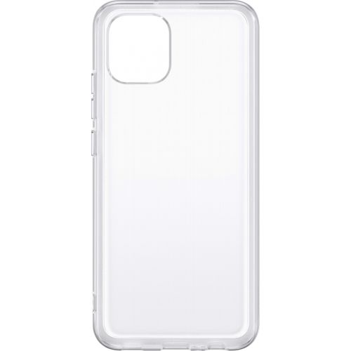 Чохол до мобільного телефона Samsung A03 Soft Clear Cover Transparent (EF-QA035TTEGRU)