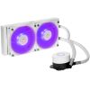 Система водяного охлаждения CoolerMaster MasterLiquid ML240L V2 RGB White Edition (MLW-D24M-A18PC-RW) - Изображение 1