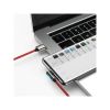 Дата кабель USB 3.1 AM to Type-C 1.0m CATCS 66W 90 Legend Series Elbow Red Baseus (CACS000409) - Зображення 2