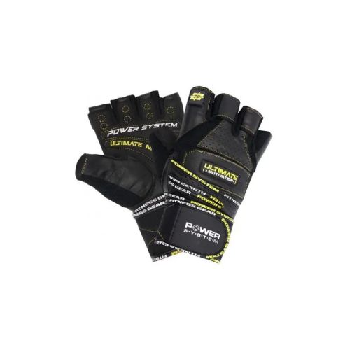 Перчатки для фитнеса Power System Ultimate Motivation PS-2810 Black Yellow Line L (PS_2810_L_Black/Yellow)