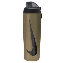 Пляшка для води Nike Refuel Bottle Locking Lid 24 OZ золотистий, чорний 709 мл N.100.7668.728.24 (887791745446)