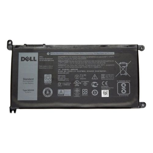Аккумулятор для ноутбука Dell Inspiron 15-5568 WDX0R, 39Wh (3400mAh), 3cell, 11.4V, Li-ion AlSoft (A47905)